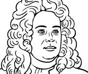 Coloriage George Frideric Handel