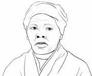 Coloriage Harriet Tubman