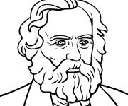 Coloriage Henry Wadsworth Longfellow