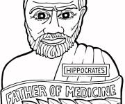 Coloriage Hippocrate