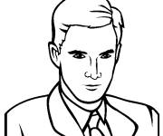 Coloriage Howard Hughes