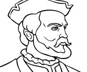 Coloriage Jacques Cartier