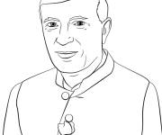 Coloriage Jawaharlal Nehru
