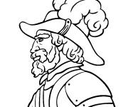Coloriage Juan Ponce de Leon