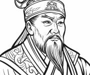 Coloriage Kubilai Khan