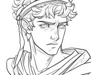 Coloriage L'empereur Constantin le Grand
