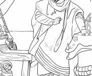 Coloriage L'exp&eacute;dition de Cristopher Colomb