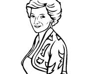 Coloriage La princesse Diana