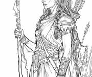 Coloriage La reine Boudica