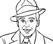 Coloriage Langston Hughes