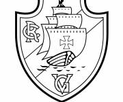 Coloriage Le drapeau de Vasco de Gama