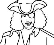 Coloriage Le pirate Jack