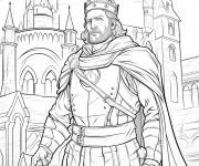 Coloriage Le roi Richard 1