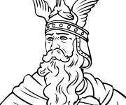 Coloriage Leif Eriksson