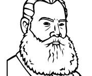 Coloriage Leo Tolstoy