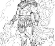 Coloriage Leonidas de Sparta