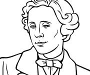Coloriage Lewis Carroll