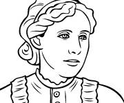 Coloriage Louisa May Alcott