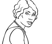 Coloriage et dessins gratuit Marian Anderson à imprimer