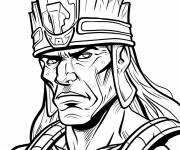 Coloriage Montezuma