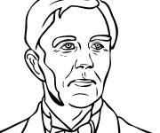 Coloriage Oliver Wendell Holmes
