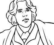 Coloriage Oscar Wilde