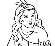 Coloriage Pocahontas
