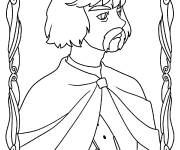 Coloriage Portrait de Banquo