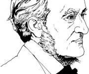Coloriage Richard Wagner