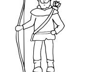 Coloriage Robin Hood
