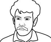 Coloriage et dessins gratuit Rodolfo Gonzales à imprimer