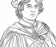 Coloriage Roi Ferdinand II d'Aragon