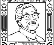 Coloriage Rosa Parcs