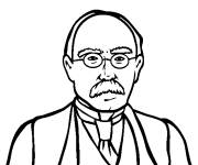Coloriage Rudyard Kipling