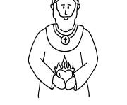 Coloriage Saint Augustine ps