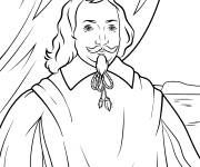 Coloriage Samuel de Champlain