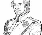 Coloriage Sim&oacute;n Bol&iacute;var Le Lib&eacute;rateur