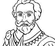 Coloriage Sir Francis Drake