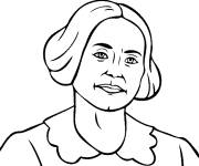 Coloriage et dessins gratuit Susan Anthon à imprimer