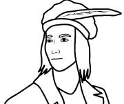 Coloriage et dessins gratuit Tecumseh ps à imprimer
