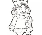 Coloriage Un roi Fran&ccedil;ais