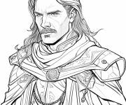 Coloriage Vlad l'Empaleur le prince de Valachie