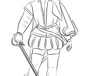 Coloriage Walter Raleigh