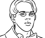 Coloriage William Butler Yeats