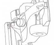 Coloriage Voiture Formule 1