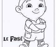 Coloriage Le Frisé dessin gratuit à imprimer