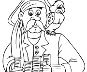 Coloriage Pirates 41