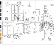 Coloriage Plombier et bricolage