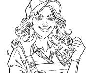 Coloriage Plombi&egrave;re heureuse