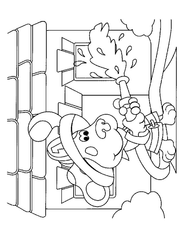 Coloriage A Imprimer De Pompier